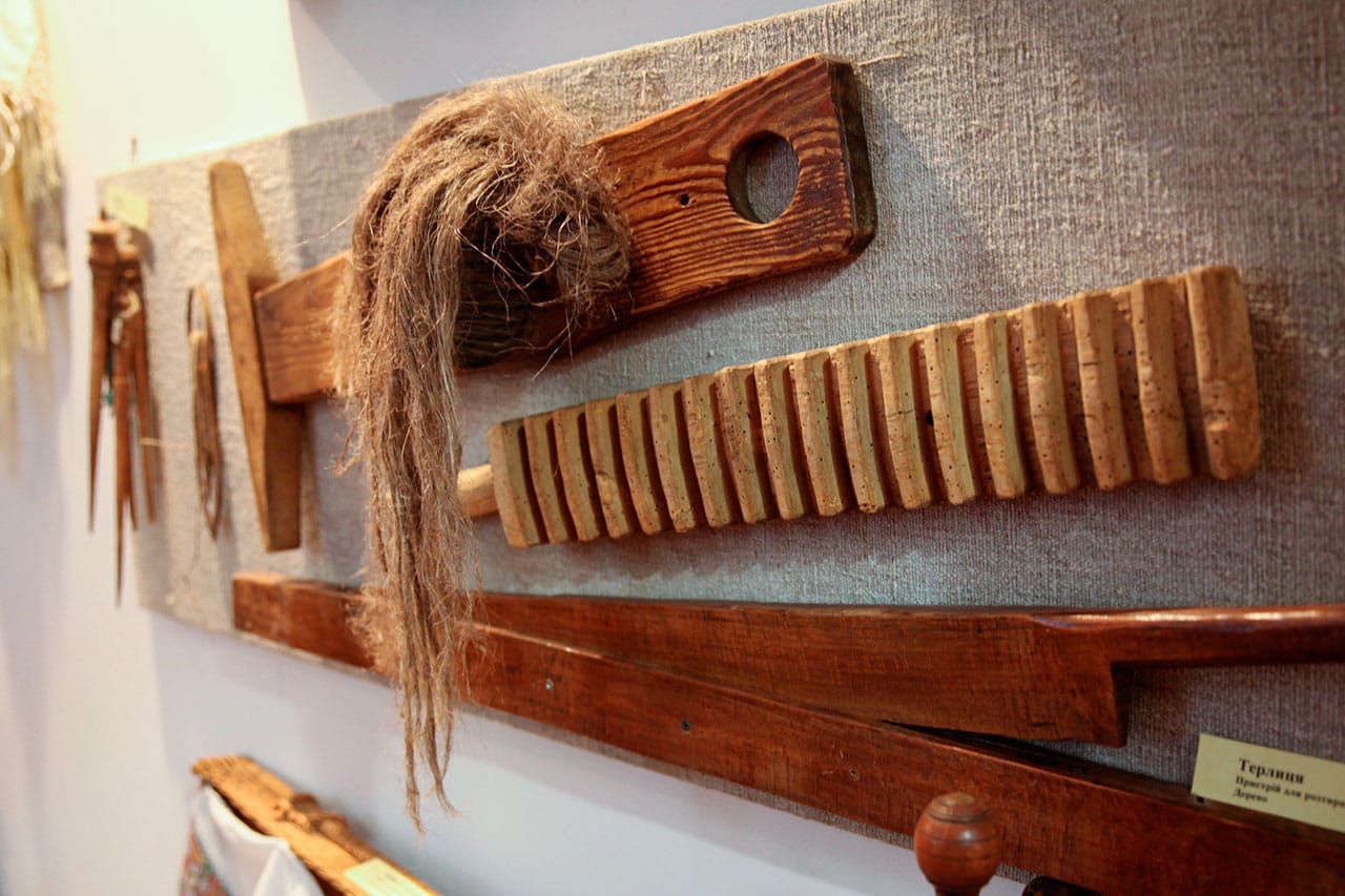 Фрагмент експозиції традиційних занять трускавчан