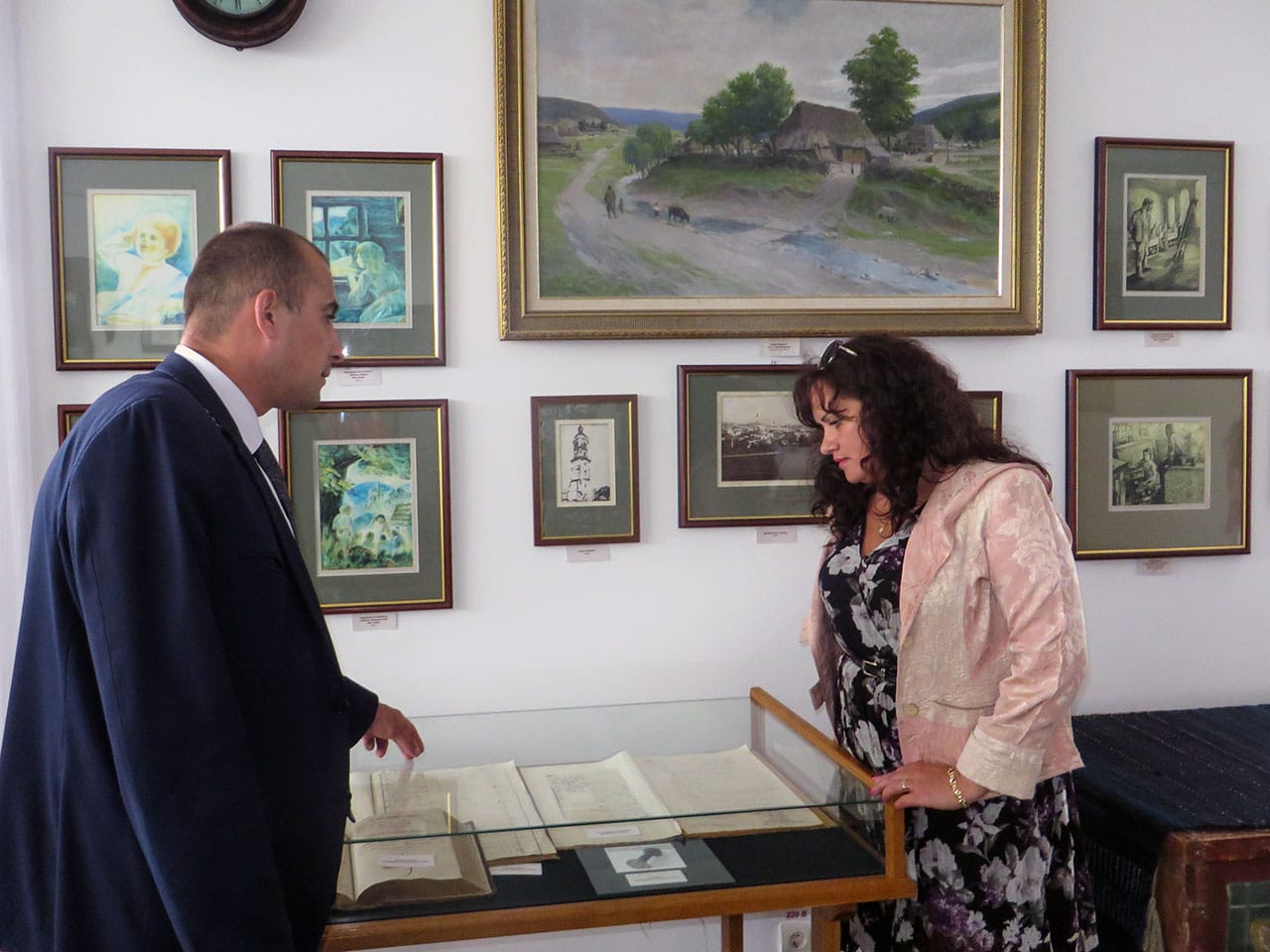 Огляд експозиції музею з директором Богданом Лазораком, 8 серпня 2017