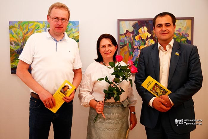 Презентація творчого проекту «Голос землі» Марії Ворончак у музеї міста-курорту Трускавця, 3 травня 2018. Світлина Ірини Бердаль-Шевчик