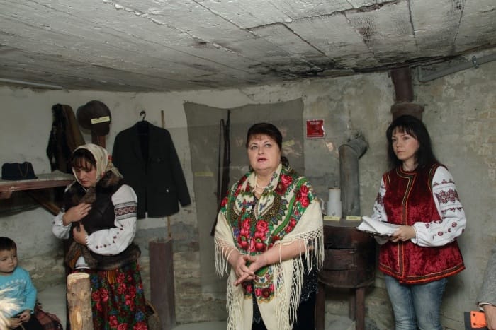 Імпровізована екскурсія в "Повстанській криївці", 14.10.2018