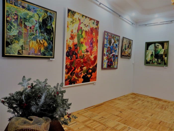 Фрагмент мистецької виставки "Шлях до мрії"