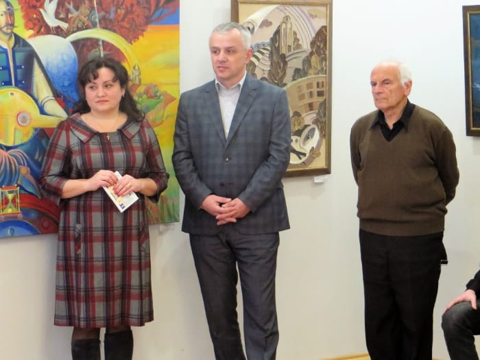 Відкриття виставки "Шлях до мрії", Галина Коваль, Роман Берездецький,Ігор Ліщинський, 06.02.2019