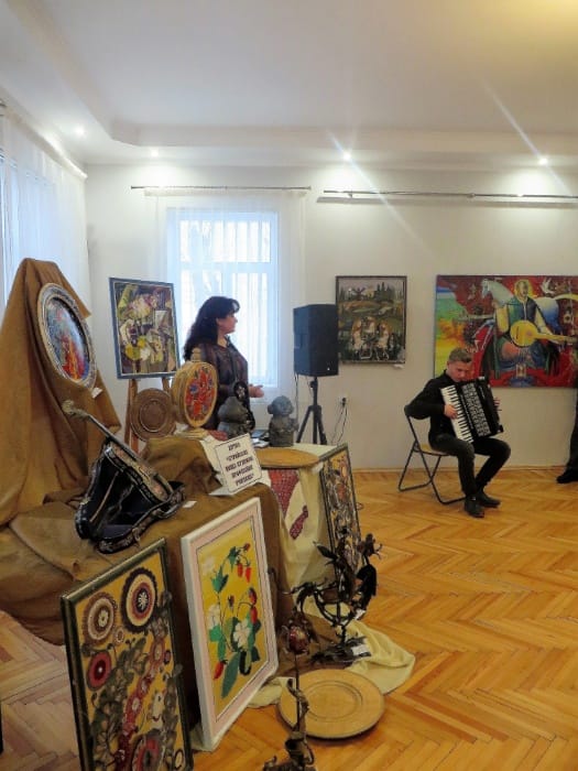 Відкриття виставки "Шлях до мрії", виступ Миколи Жагаляка, 06.02.2019