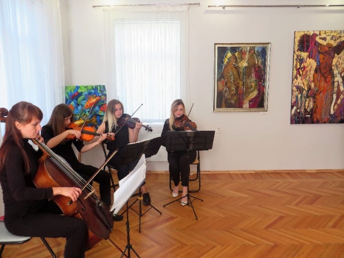 Відкриття виставки "Вібрації кольору", 22.09.2019