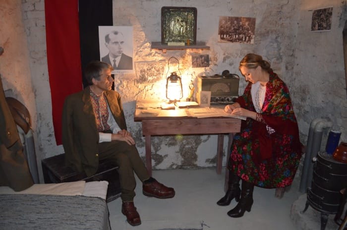 Інсценізоване дійство у "Повстанській криївці", 2016