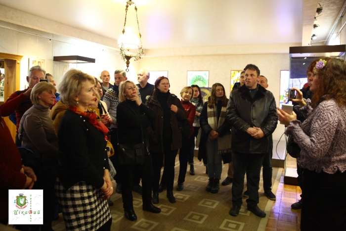 Відкриття фотовиставки "Славське. Знищені розписи Сосенка", 30.11.2019