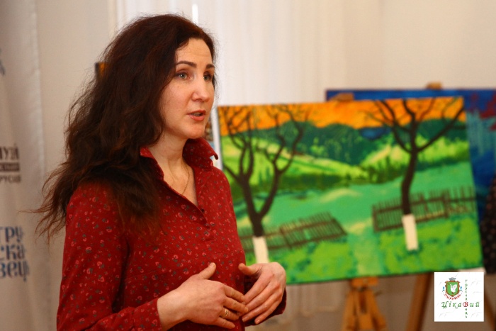 Відкриття виставки "Наодинці з кольором", художник Іван Притула, 14.02.2020