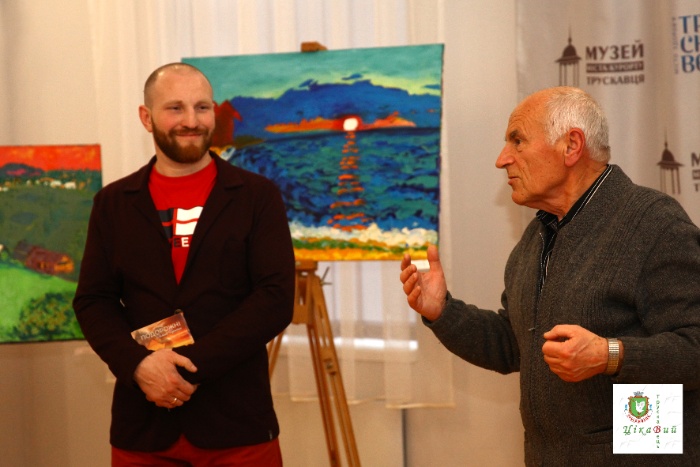 Відкриття виставки "Наодинці з кольором", художник Іван Притула, 14.02.2020