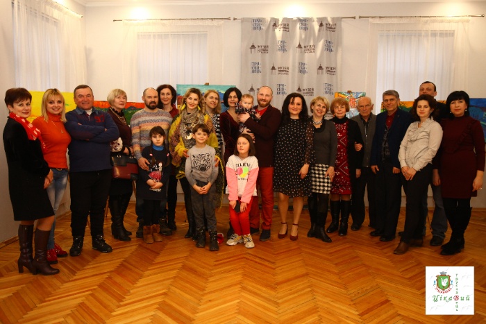 Відкриття виставки "Наодинці з кольором", художник Іван Притула, 14.02.2020