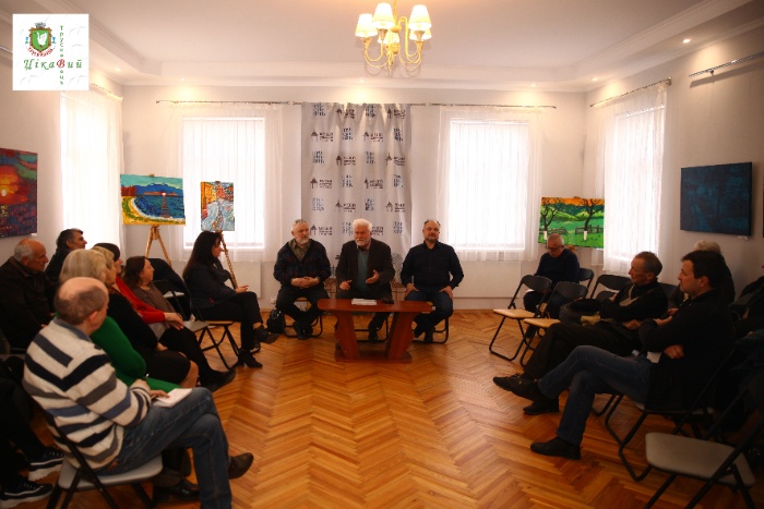 Дискусійний клуб з обговорення прєкту художнього фільму "Месник з курорту Трускавець", 12.03.2020 