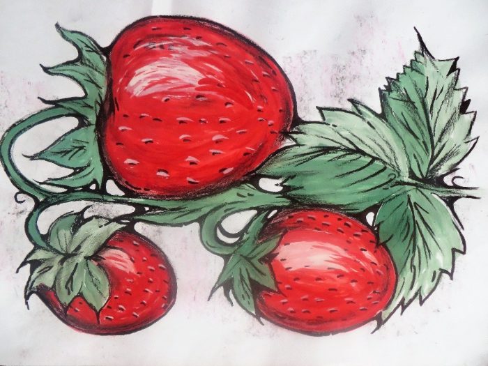 Ілюстрація до легенди, автор художник Руслан Гурський