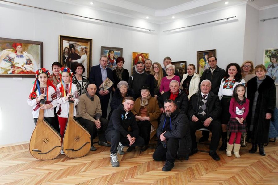 Відкриття виставки “Український портрет”, 17 лютого 2017 року