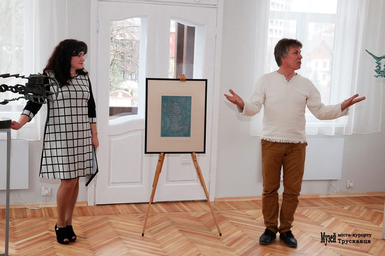 Руслан Романишин презентує свою виставку, 21.03.2017