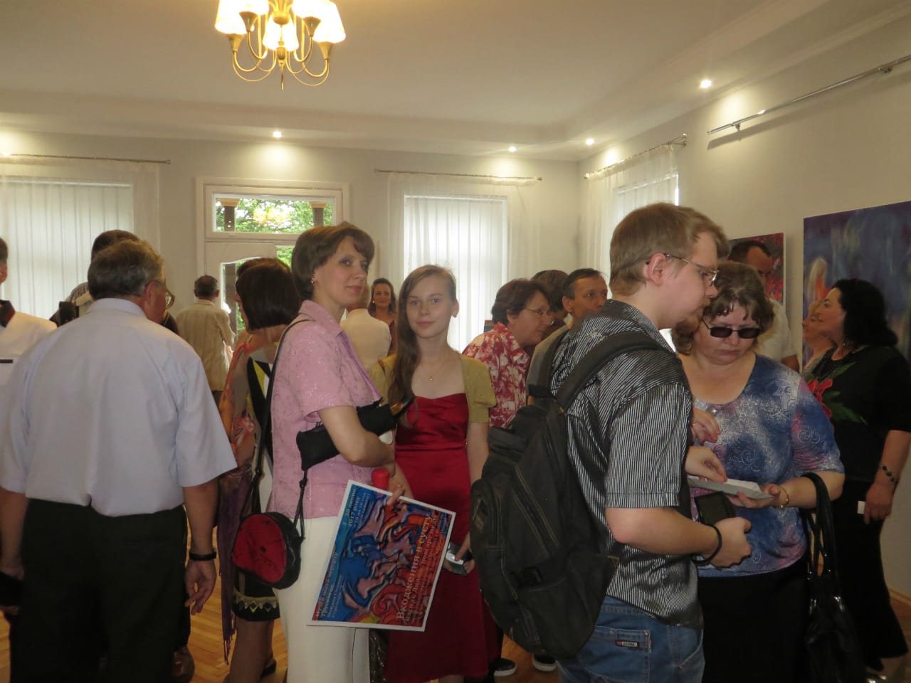 Гості відкриття арт-проекту «Входження в суєту», 2 липня 2017