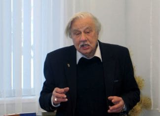 “Невольнича муза” Ігоря Калинця Ігор Калинець на літературній зустрічі у музеї міста-курорту, 08.02.2018