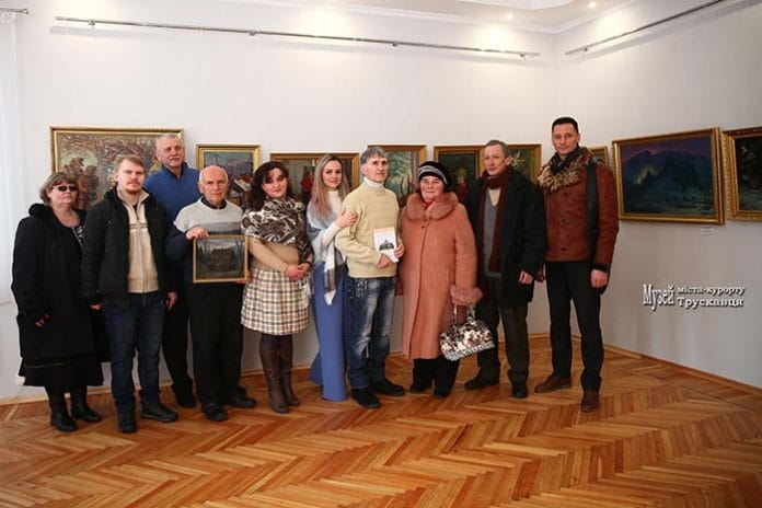 Гості відкриття виставки «Діалог», 04.03.2018. Світлина Ірини Бердаль-Шевчик