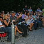 Проект музею міста-курорту Трускавця «Вечір у повстанській криївці», 23.08.2018. Світлина Олега Ворока