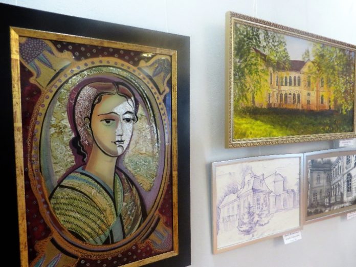 Фрагмент виставки проєкту "Молитва до Митрополита. Софія", Трускавець, 2020