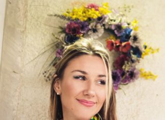 Квіткова душа малярки Малярка Людмила Горбачик