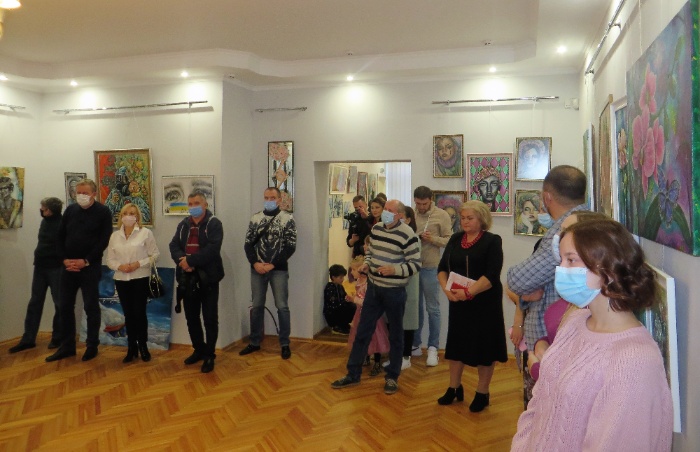 Відкриття виставки "Квітковий фаєрверк", 24.11.2020. 