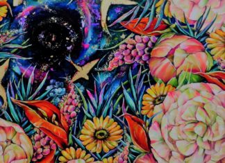 КВІТКОВИЙ ВИБУХ Виставка "Квітковий фаєрверк", автор Людмила Горбачик