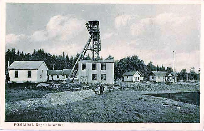 Озокеритові копальні на Помірках, поч. ХХ ст.