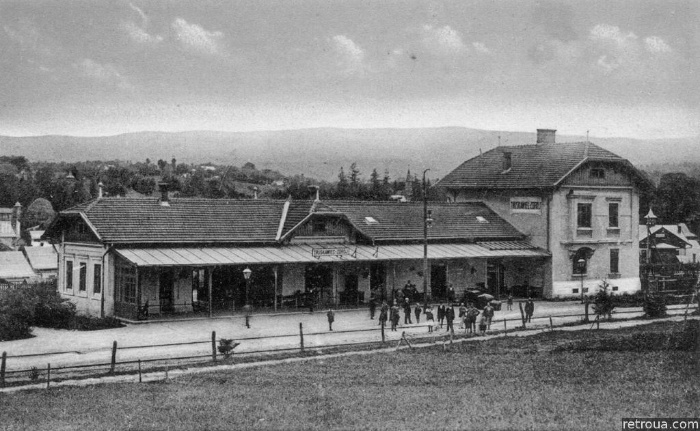 Залізничний вокзал Трускавця, І половина ХХ століття.