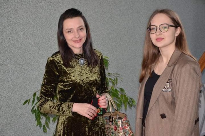 Тетяна Ведмедюк з донькою