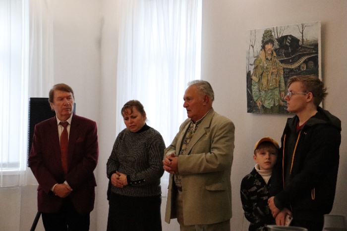 Відкриття художньої виставка "Обіймись, Україно!" Олександра Карпенка, 19.10.2022