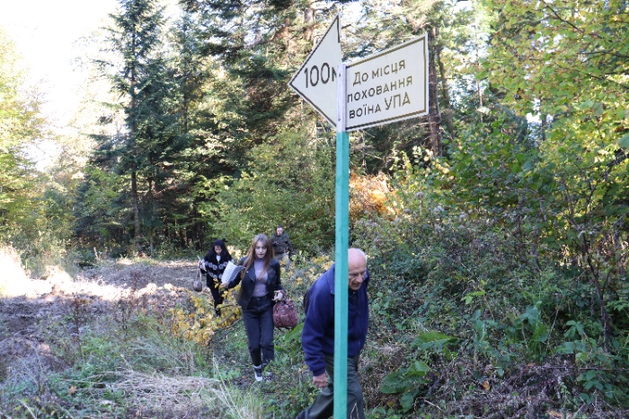 Місце дільності криївки на Помірках, 2022