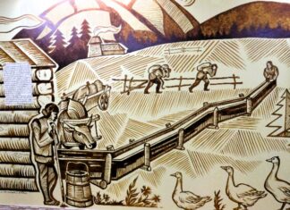 ВСЕ ПОЧИНАЛОСЯ З СОЛІ… Малюнок "Солеварня", 2023