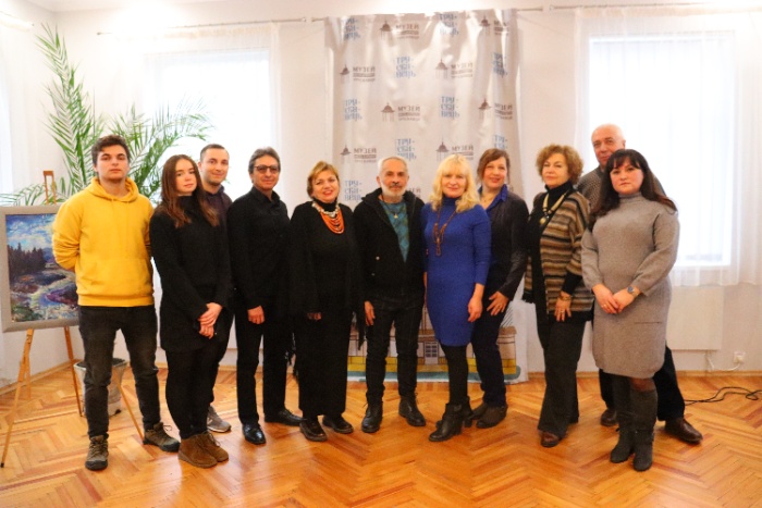 Відкриття виставки Марти Луків "Календар у фарбах", 08.12.2024