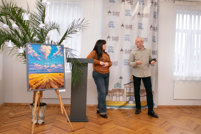 Відкриття художньої виствки "Палітра життя", 30.12.2025