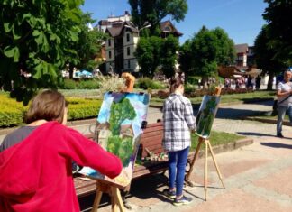 ПЛЕНЕР, ЯК ОДИН З НАЙКОМФОРТНІШИХ ВАРІАНТІВ ДЛЯ ТВОРЧОСТІ СУЧАСНИХ МИТЦІВ Трускавець на полотнах дітей Львівщини, 2017